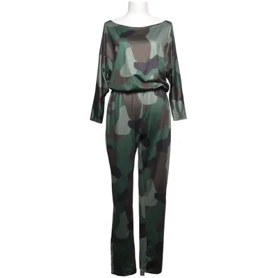 Jumpsuit (Groen, Bruin, Zwart) van CBR Katoen, Polyester