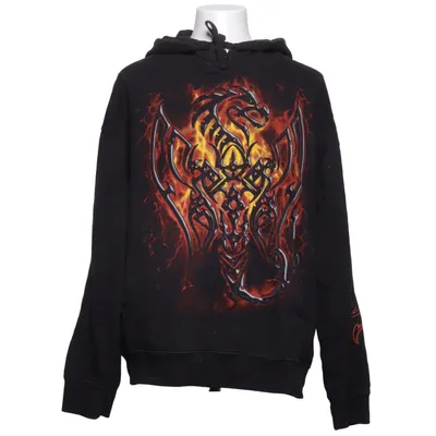 Hoodie (Black, Multicolored) from Spiraldirect