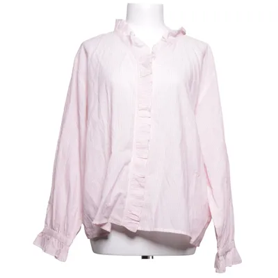 Blouse (Pink, White) from Cyrillus Cotton