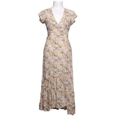 Dress (Beige, Multicolored) from Pull & Bear Viscose