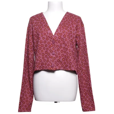 Cardigan (Lila, Oranje) van Pacific Republic Pull & Bear Elastaan, Polyester, Viscose