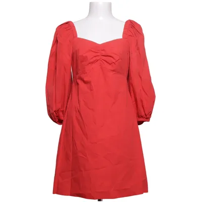 Dress (Red) from Mango Cotton, Elastane, Polyamide