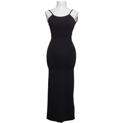 Robe longue (Noir) de Pull & Bear Élasthane, Polyamide