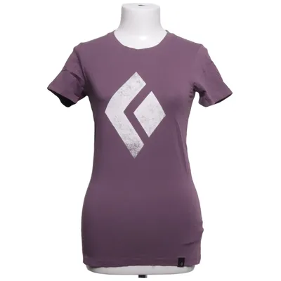T-shirt (Lila) van Black Diamond Elastaan, Organisch katoen