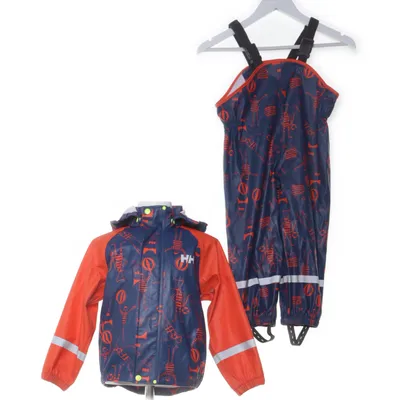 Regnställ (Blå, Orange) från Helly Hansen Polyester, Polyuretan