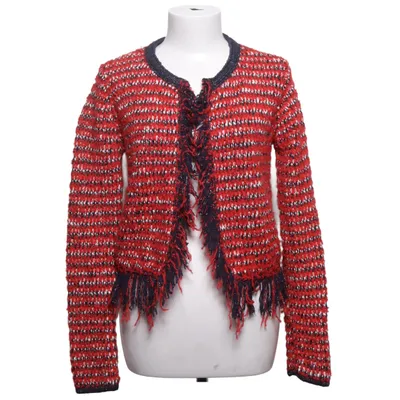 Cardigan (Rouge, Blanc, Bleu) de Marc Aurel Acrylique, Coton, Fibre métallique, Polyamide, Laine