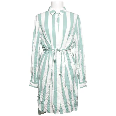 Blousejurk (Groen, Wit) van Ichi Viscose