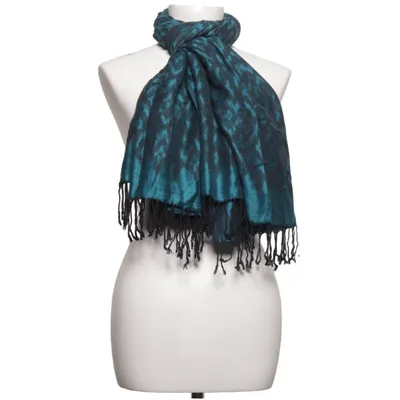 Sjaal (Blauw, Zwart)