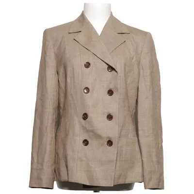 Blazer (Beige) from Marc Aurel Elastane, Viscose, Wool