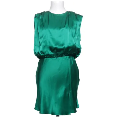 Kjole (Grøn) fra Amanda Uprichard Polyester, Silke