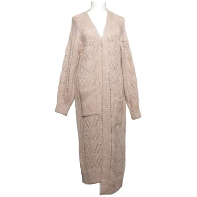 Cardigan (Beige) from Zara Acrylic, Polyamide, Polyester, Wool