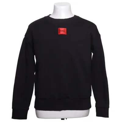 Collegetröja (Svart) från Hugo Boss Bomull, Elastan