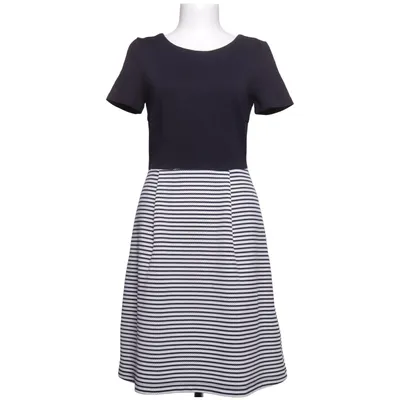 Kjole (Sort, Hvid) fra Jake*s Collection Elastan, Polyamid, Polyester, Viscose