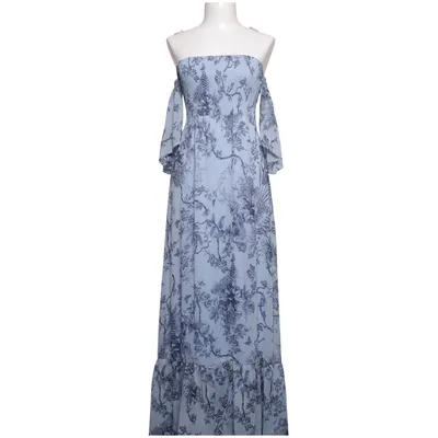 Maxi dress (Blue, Multicolored) from Lorsay Elastane, Polyester, Viscose