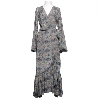 Robe portefeuille (Bleu, Marron, Multicolore) de Namaste Viscose