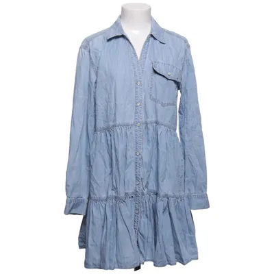 Denim jurk (Blauw) van Veronica Beard Katoen, Tencel