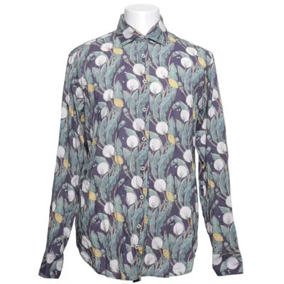 Shirt (Green, Multicolored) from Victor Cotton