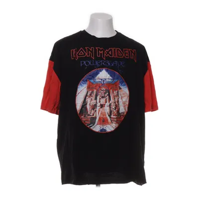 Baseballtröja (Svart, Röd, Flerfärgad) från Iron Maiden Bomull