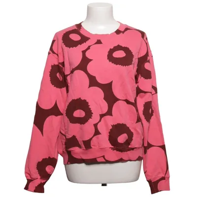 Sweatshirt (Pink, Braun) von Marimekko Baumwolle