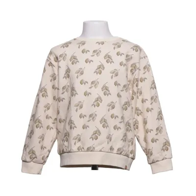 Sweatshirt (Beige, Grøn) fra Lil'Atelier Genanvendt bomuld