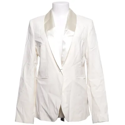 Blazer (Blanc) de Oui Collection Acétate, Élasthane, Viscose