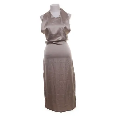 Långklänning (Beige) från Gina Tricot Elastan, Polyester