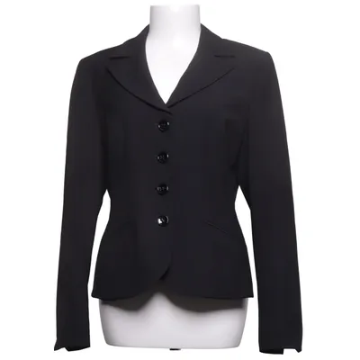 Blazer (Zwart) van Taifun Acetaat, Elastaan, Polyester, Viscose