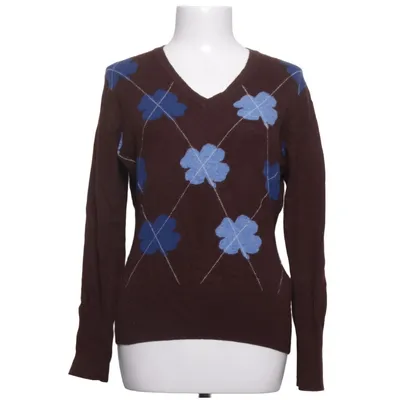 Pullover (Brown, Blue) from Scapa Sports Angora, Polyamide, Wool