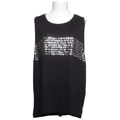 Débardeur de sport (Noir, Blanc) de MLY Sports Polyester, Viscose