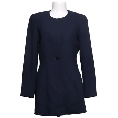 Blazer (Blue) from Getti Polyester, Viscose