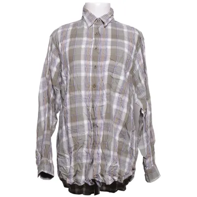 Shirt (Green, White, Blue) from Ninetynine Cotton