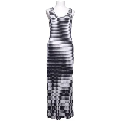 Maxikjole (Blå, Hvid) fra Marine Classics Elastan, Viscose