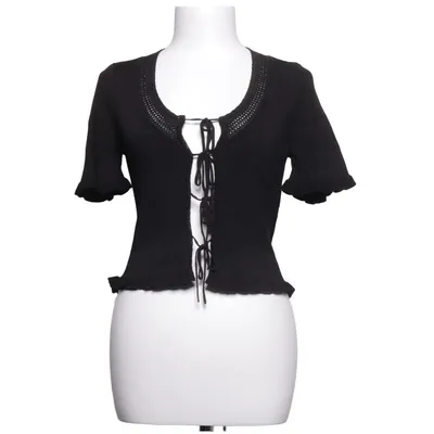 Cardigan (Zwart) van Claudie Pierlot Elastaan, Polyamide, Viscose
