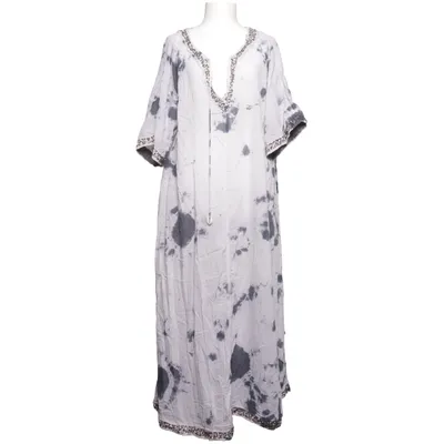 Caftan (Blanc, Bleu) de Agencies Turquoise