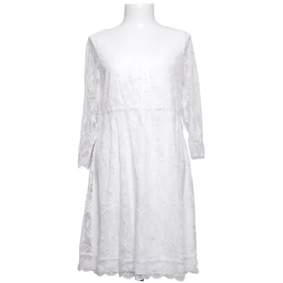 Dress (White) from Happy Holly Elastane, Polyamide, Polyester