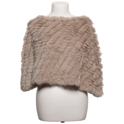 Pelzponcho (Beige) von Kopenhagen by Andersen Pelz, Polyester