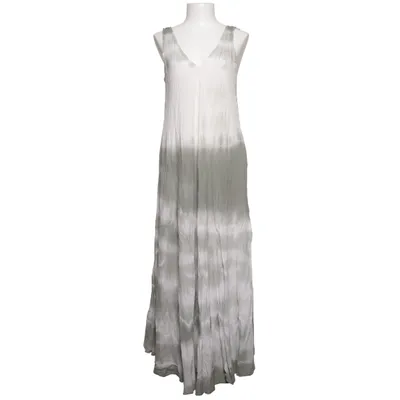 Maxi jurk (Wit, Groen) van J&S Millenium