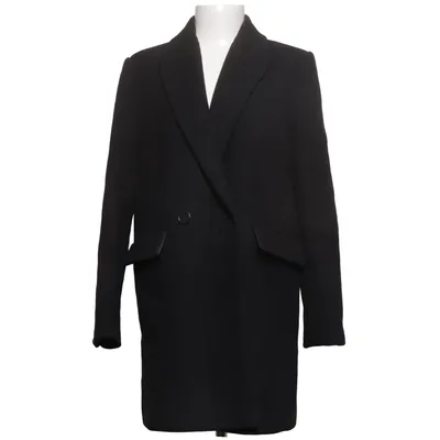 Jas (Zwart) van Wool Blend