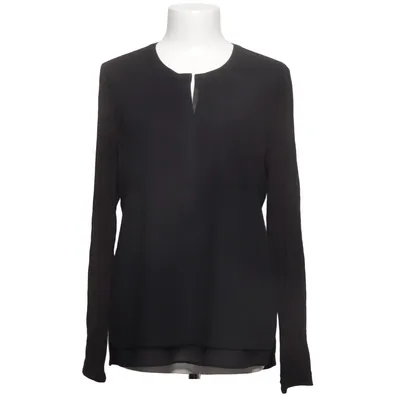 Blouse (Black) from Milano Italy Elastane, Polyester, Viscose