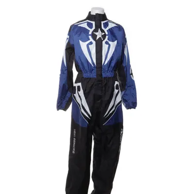 Combinaison de moto (Bleu, Blanc, Noir) de Hein Gericke Polyester