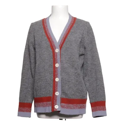 Strickjacke (Grau, Rot, Blau) von Dazy Acryl, Polyamid, Polyester