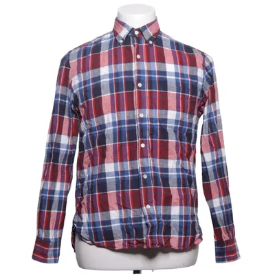 Chemise (Bleu, Rouge, Blanc) de Beams Coton
