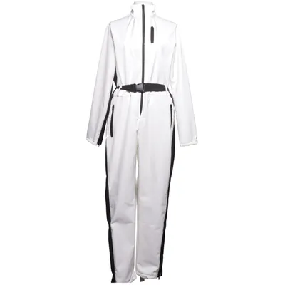 Combinaison blouse (Blanc, Noir)