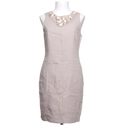 Kjole (Beige) fra Evie Linned, Polyester, Viscose