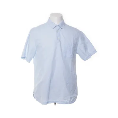 Poloshirt (Blauw) van NN07 Katoen, Linnen