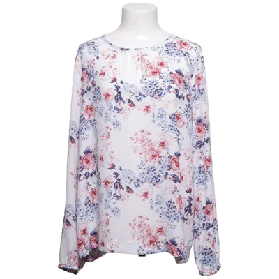 Blouse (White, Blue, Pink, Red) from Iwie Polyester