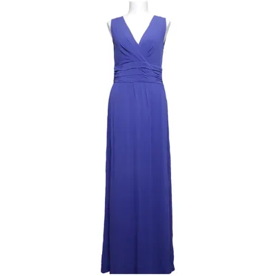 Robe longue (Bleu) de Atos Lombardini Élasthane, Polyester, Viscose