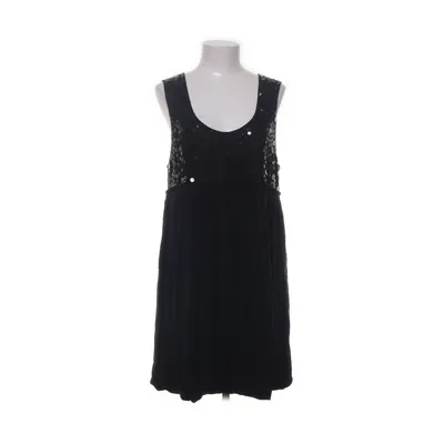 Klänning (Svart, Silverfärgad) från Womens Collection by KappAhl Elastan, Polyester, Viskos