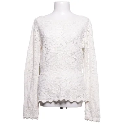 Sweater (White) from Lindex Cotton, Polyester