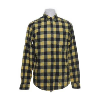 Flanellskjorta (Gul, Svart) från Win Win Bomull, Polyester